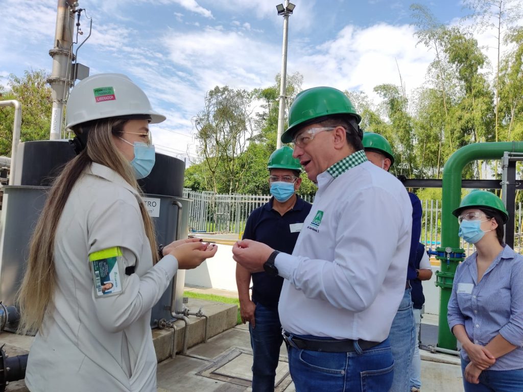 La CARDER destacó el aporte ambiental de la Planta de Tratamiento del Ingenio Risaralda