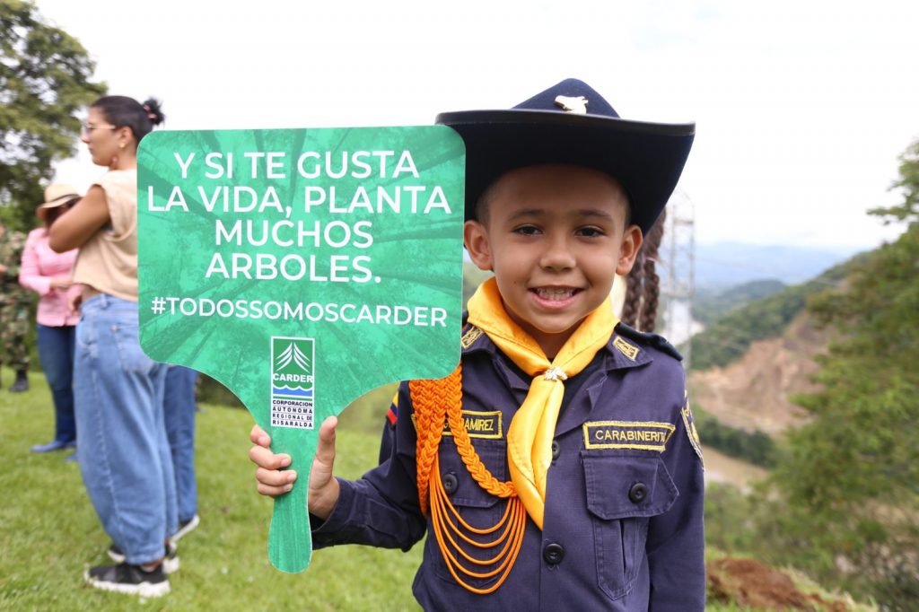 La CARDER le sigue apuntando a la unión para la reforestación del departamento de Risaralda