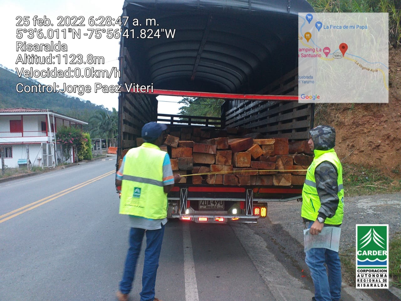 La CARDER toma medias rigurosas para el control de los aprovechamientos forestales