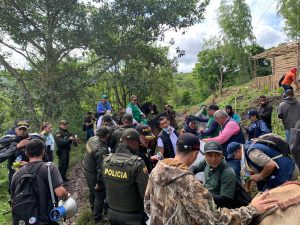 La CARDER continúa con el proceso de recuperación del área protegida Guásimo