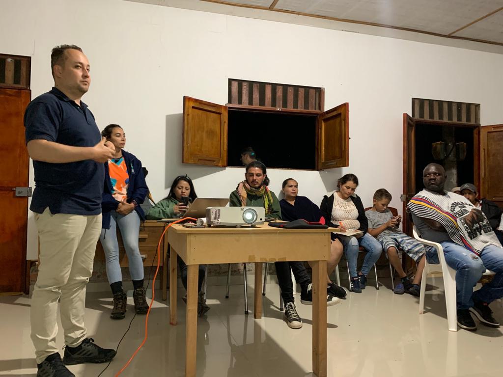 Avanza en Pueblo Rico la fase de socialización del proyecto de ampliación del DRMI Cuchilla del San Juan