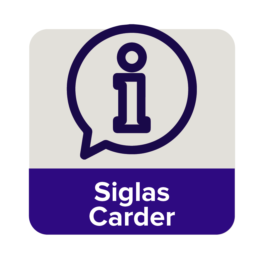 Siglas Carder