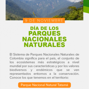 Día de los Parques Nacionales Naturales
