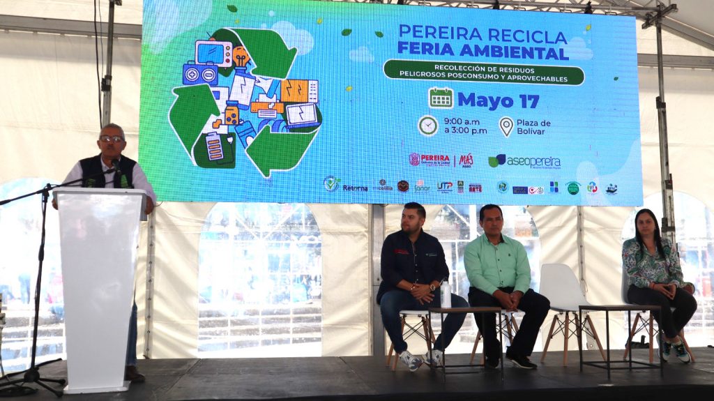 Se vivió la jornada de recolección posconsumo y feria ambiental en Pereira