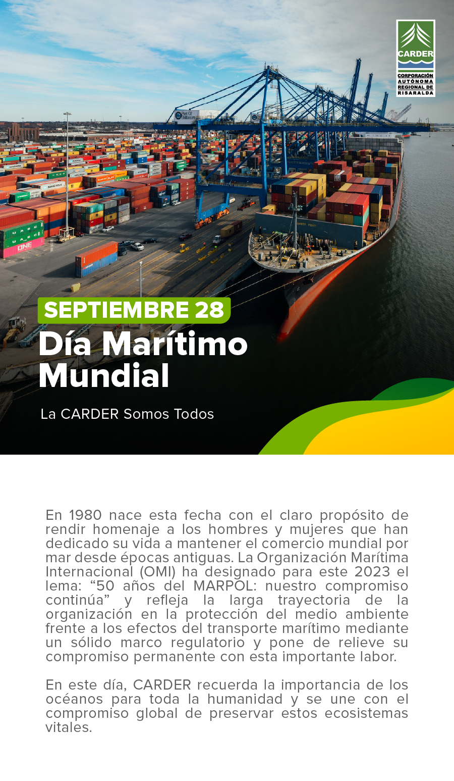 Día Marítimo Mundial