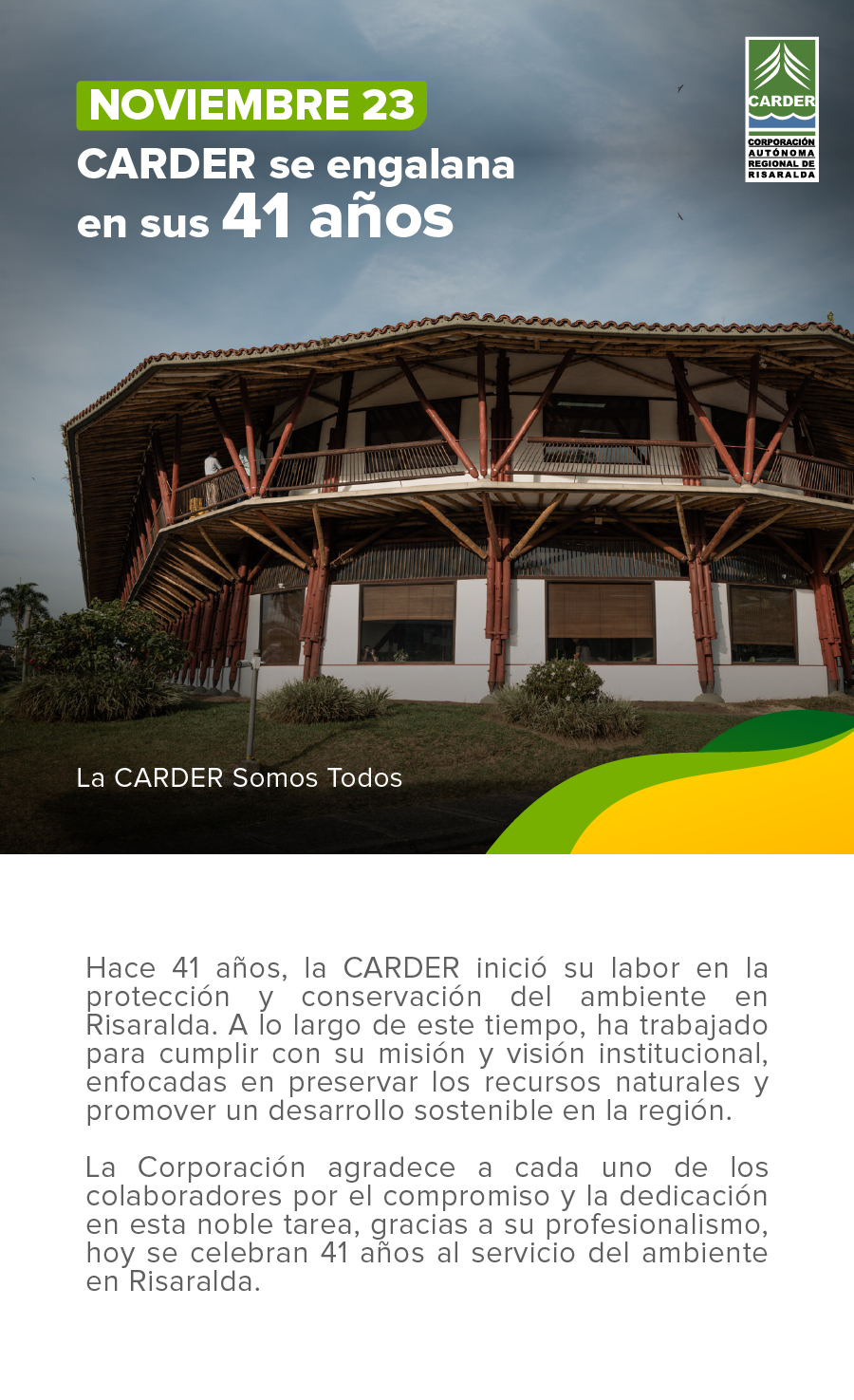 Aniversario CARDER