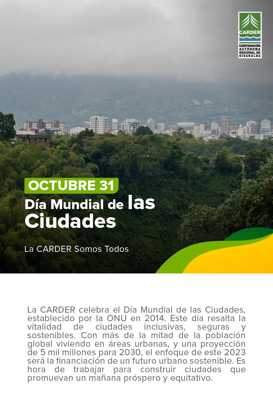 Día Mundial de las Ciudades