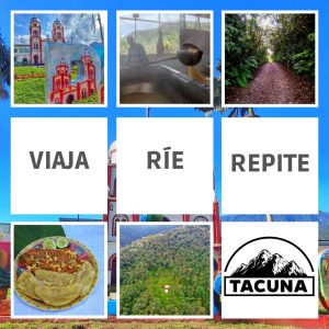 La oferta de TACUNA TRAVEL está basada en desarrollar actividades turísticas en el municipio de Pueblo Rico, Risaralda; dichas actividades están enmarcadas en diferentes tipologías como: avistamiento de aves, interpretación ambiental, actividades de aventura, actividades culturales (contacto con las comunidades locales en sus artes y oficios), rescatando así la importancia y la interculturalidad de las tres etnias que allí habitan, Afros, Indígenas y mestizos.