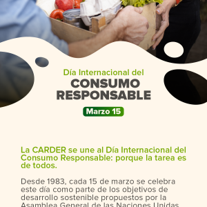 Día Internacional del Consumo responsable.