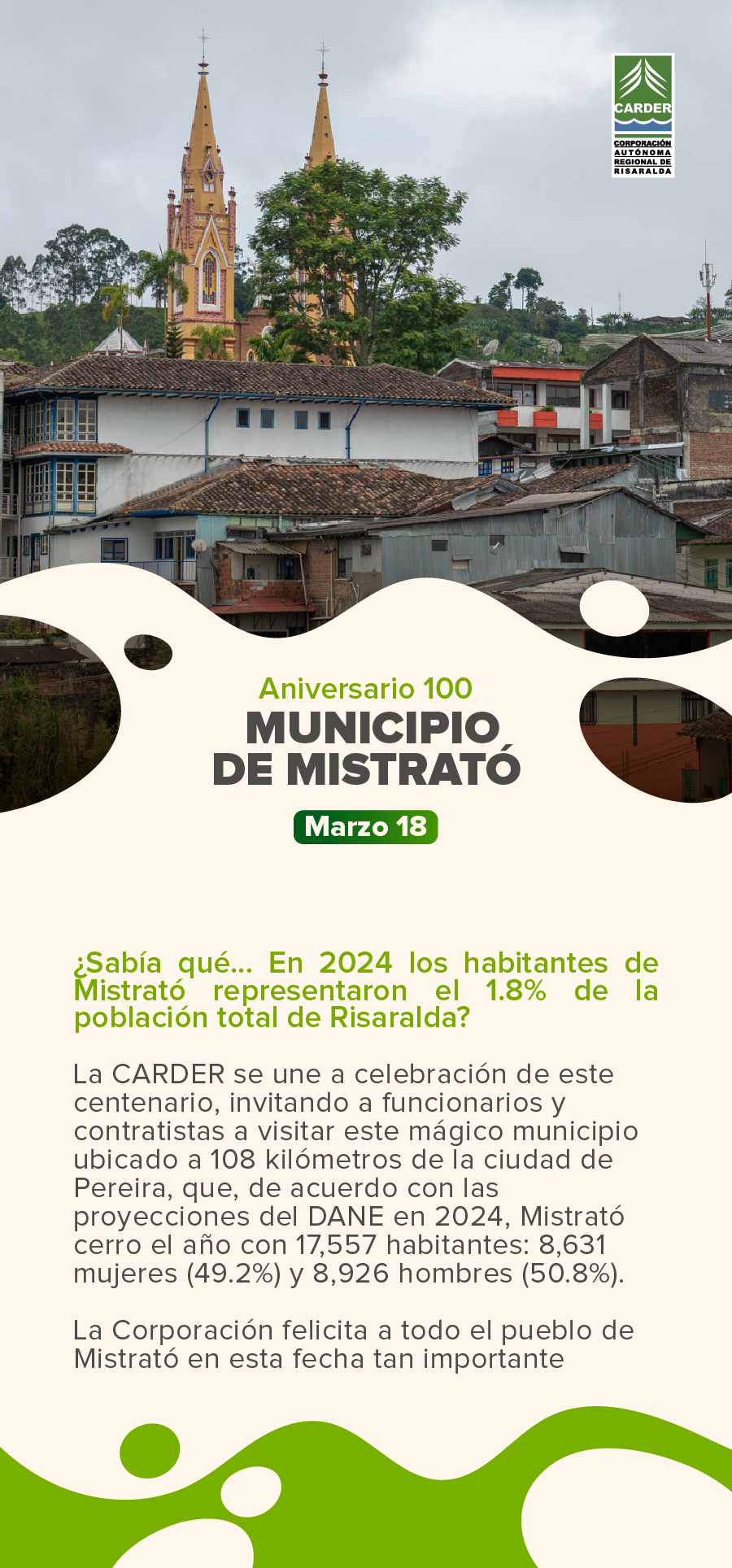 Aniversario Municipio de Mistrató