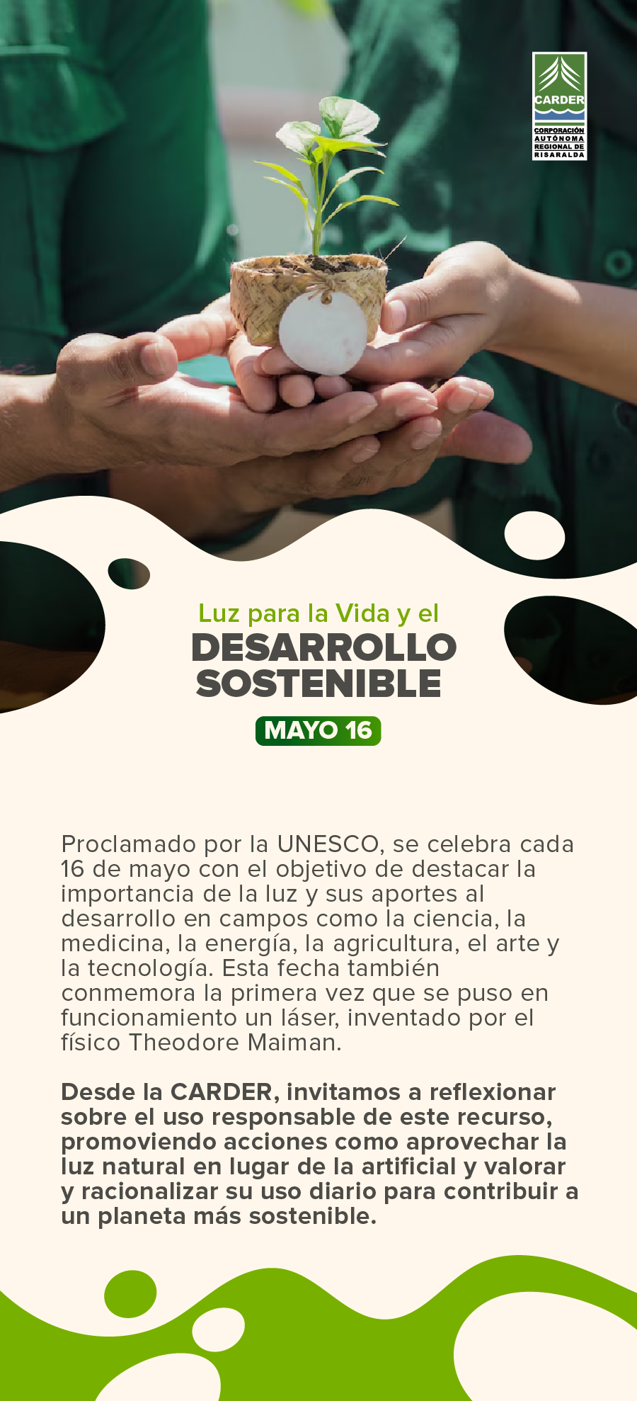 Día Internacional de la Luz.