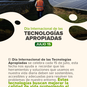 Día Internacional de las Tecnologías Apropiadas