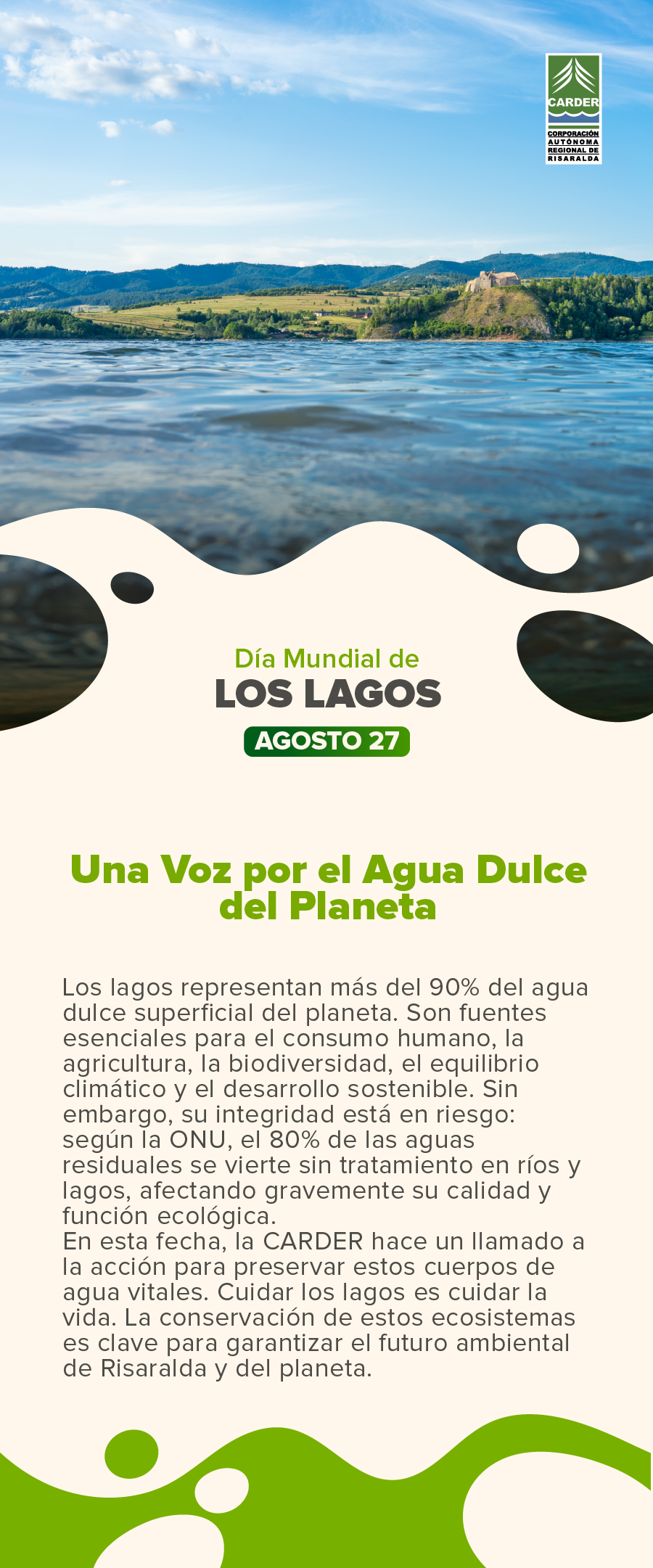 Día Mundial de los Lagos