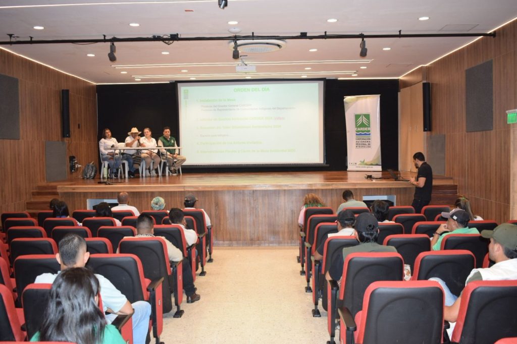 CARDER fortalece la gestión ambiental y cultural con las comunidades indígenas de Risaralda