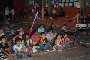 Cine a la Calle sigue llevando educación ambiental y cultura a la niñez de Pereira