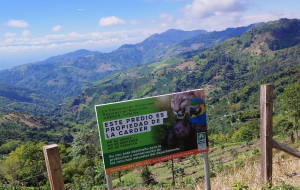 La Carder instala vallas ambientales en predios de La Celia y Apía para proteger los recursos hídricos