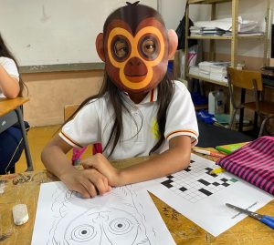 La Carder desarrolló el Taller del Mono Nocturno con los y las más pequeñas del municipio de Marsella