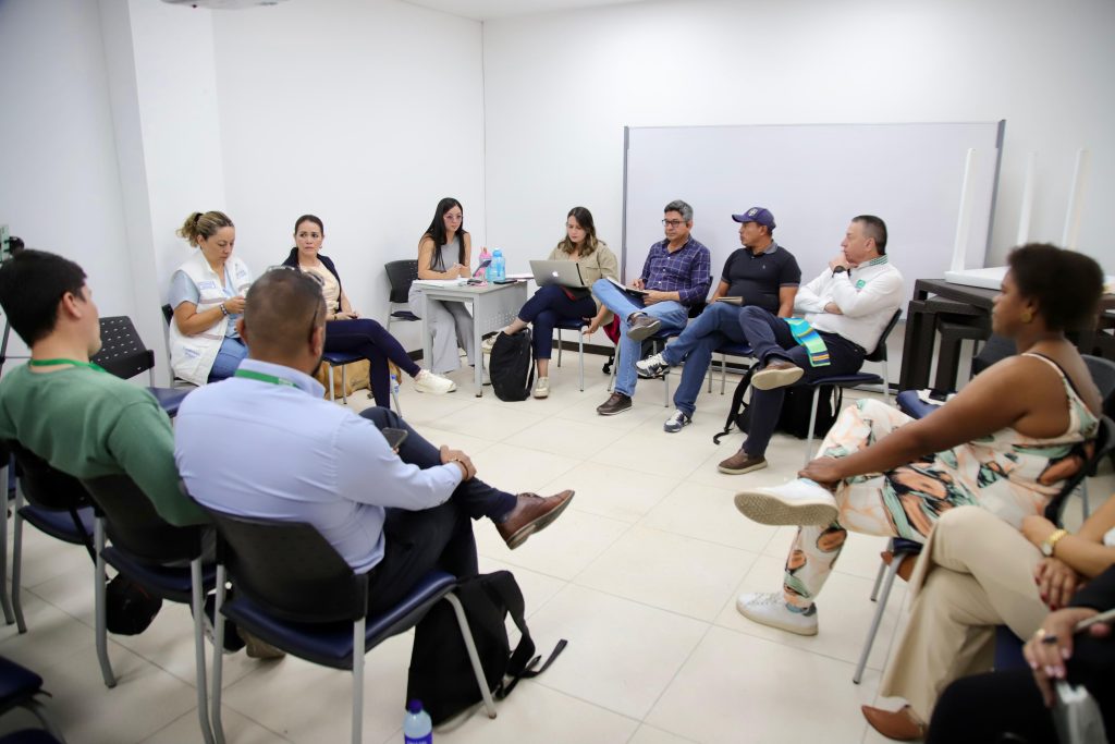 La Carder realizó la tercera mesa de diálogo interinstitucional en el proceso de ocupación de un predio en el Cañón de Opiramá