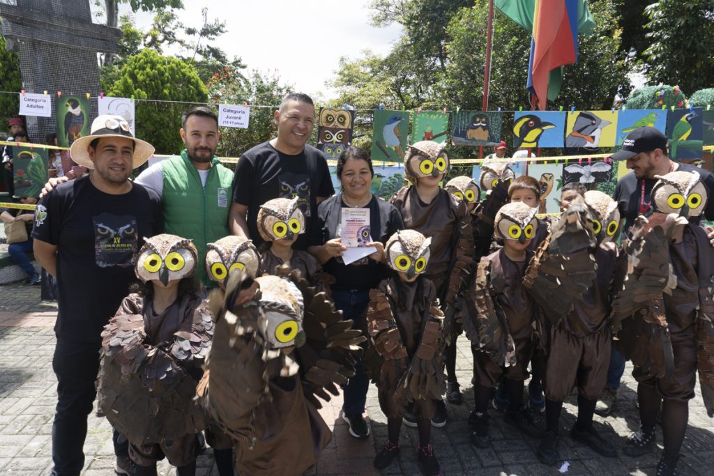 Desde las montañas de Apía, la Carder participó de su XV Festival de Aves