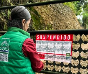 La CARDER suspendió intervención ilegal en la vereda Filo Bonito, Dosquebradas