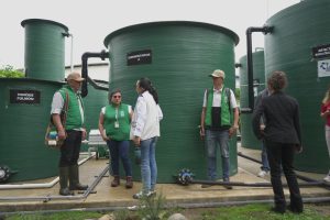 La CARDER visitó la nueva PTAR del Liceo Taller San Miguel