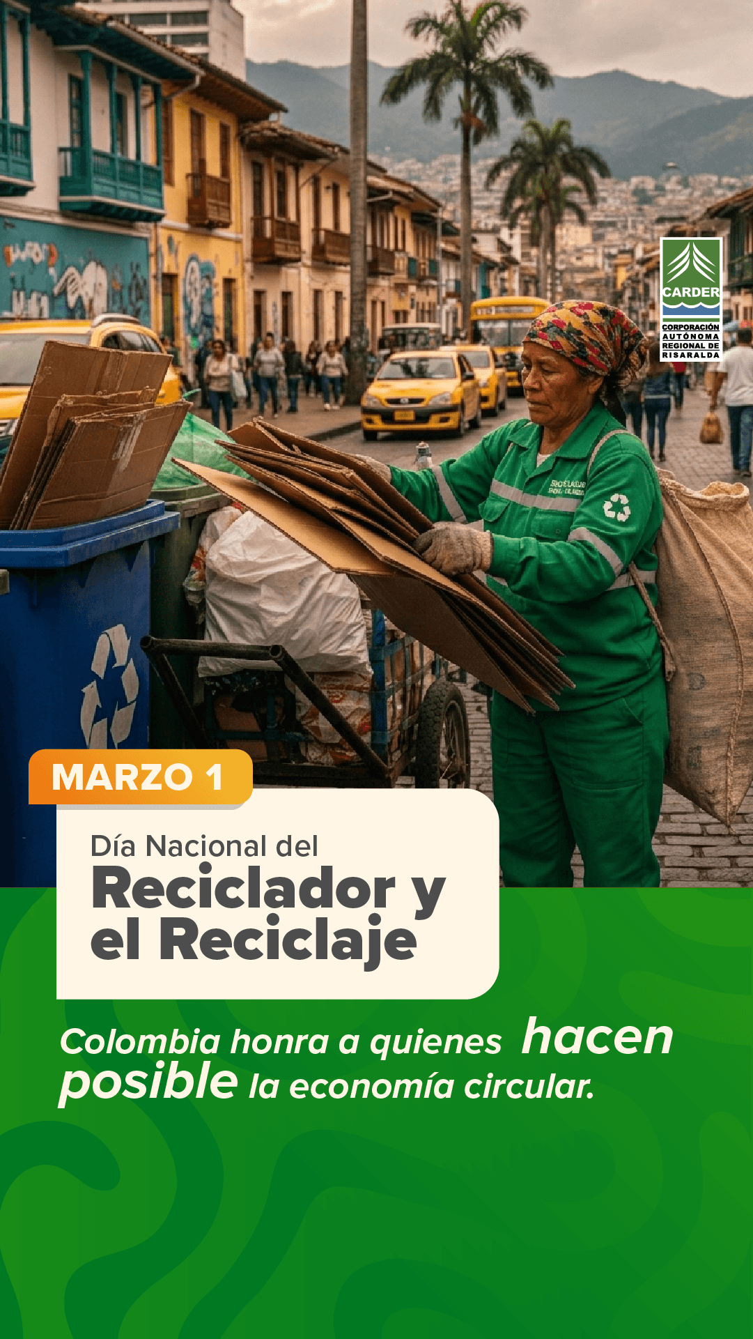 Día Nacional del Reciclador y del Reciclaje