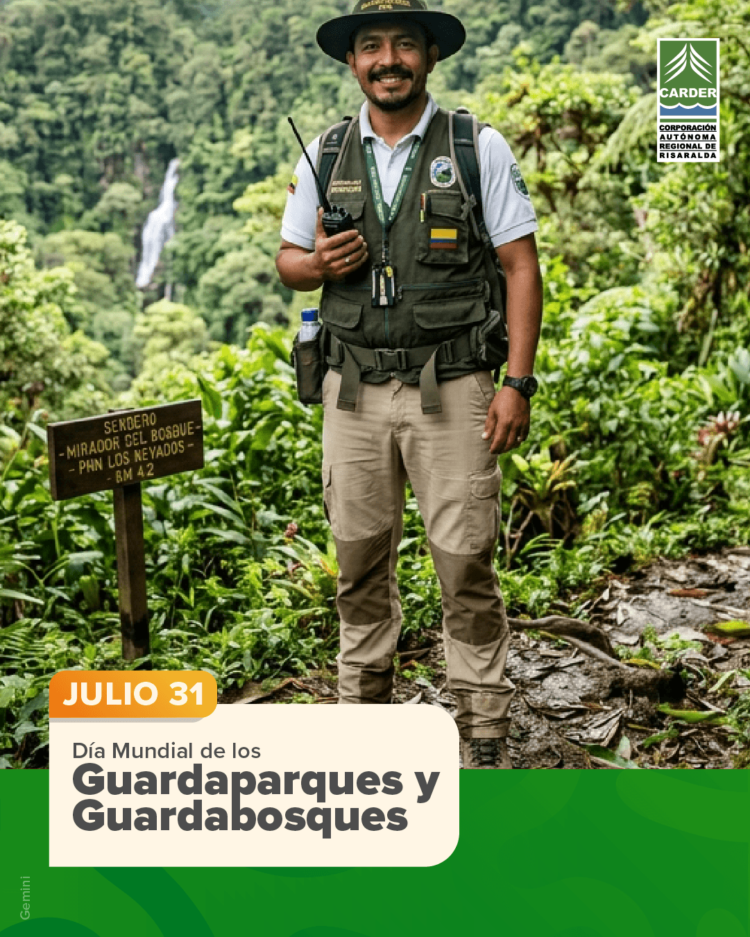 Día Mundial de los Guardaparques y Guardabosques