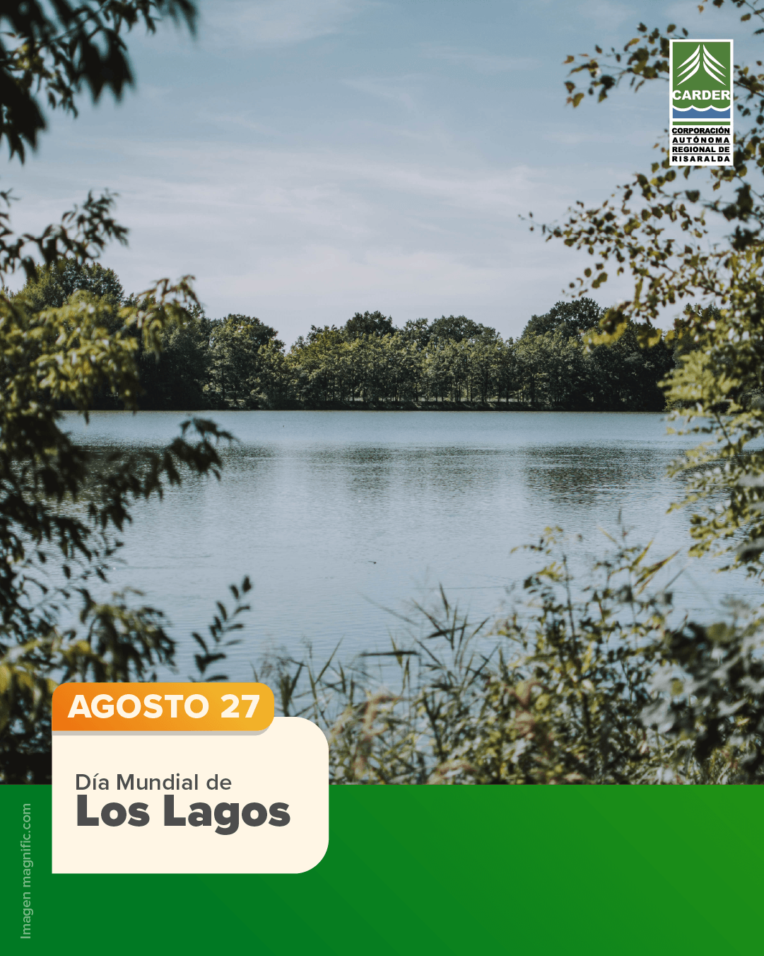 Día mundial de los Lagos, reservas de vida.