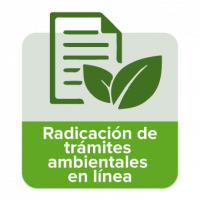 Radicación de Trámites ambientales en línea